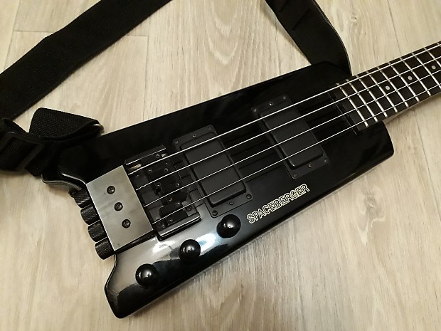 Mavis SPACEBERGER Headless Bass 80s Black | Reverb