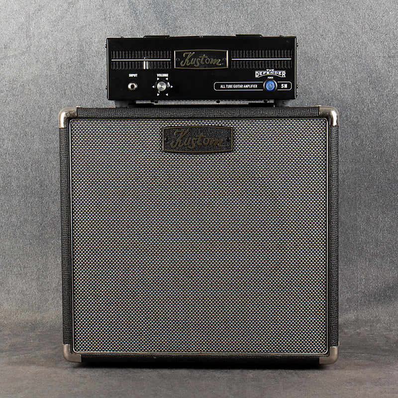 Kustom Defender 5H Tube Amp Head Kustom 1x12 2nd Reverb
