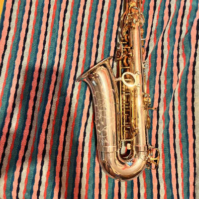 Jupiter JAS110 Eb Intermediate Alto Saxophone Silver/Gold image 5