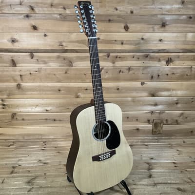 Martin D-X2E 12-String Acoustic Guitar - Natural image 2