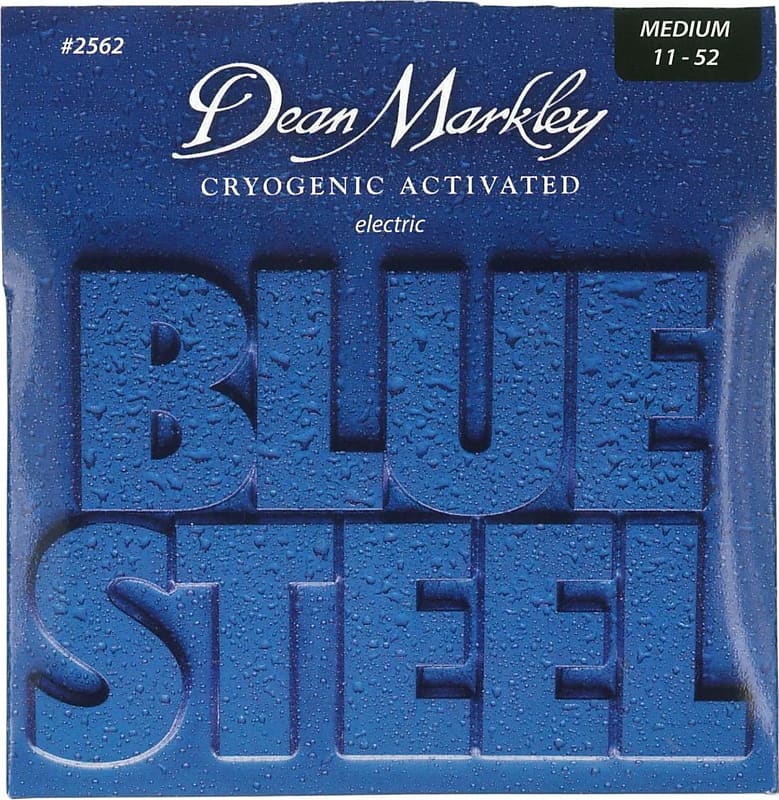 Dean Markley 2562 Blue Steel Cryogenic Activated Guitar Strings, 11-52, Medium image 1