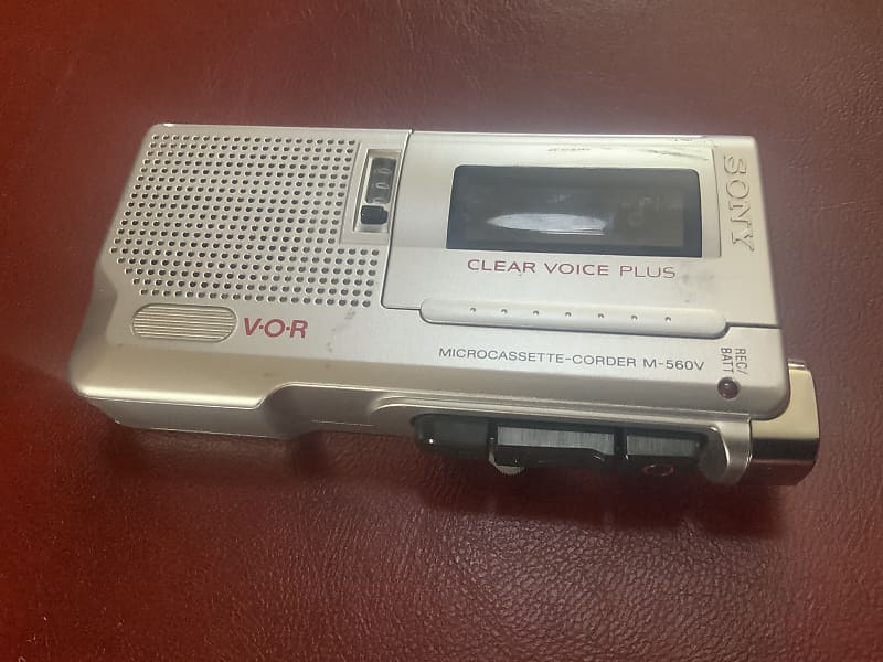 Sony Microcassettecorder m560v Reverb