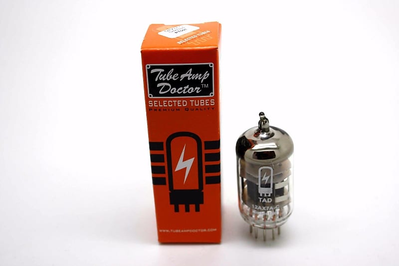 TAD 12AX7A-C 12AX7 RT001 HIGH GAIN VACUUM TUBE - TUBE AMP DOCTOR