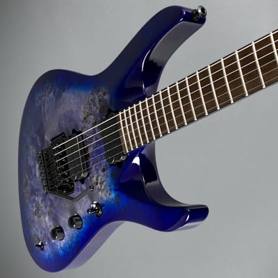 Jackson Pro Series Signature Chris Broderick Soloist HT6P 2022 Transparent Blue image 3