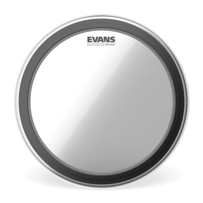 Evans EMAD Clear Bass Drum Head, 16 Inch image 2