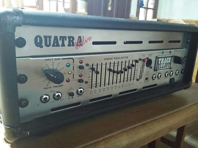 Trace Elliot Quatra Valve 1990s Chrome | Reverb