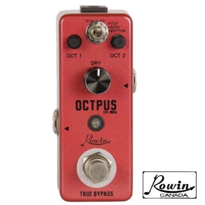 ROWIN LEF-3806 Octpus Octaver Poly Octave Micro Effect Pedal FREE SHIPPING image 2