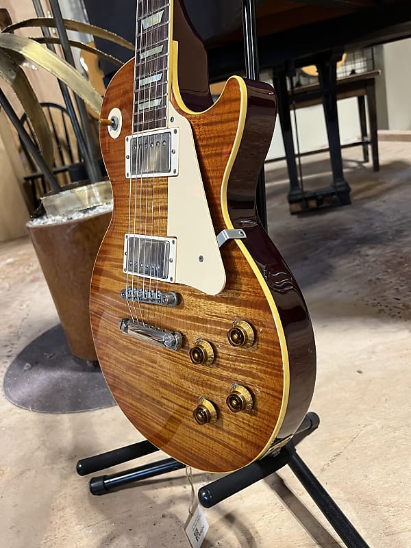 ギター Orville Les Paul Orville By Gibson Les Paul Custom Electric Guitar Duncan MIJ