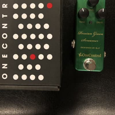 Reverb.com listing, price, conditions, and images for one-control-persian-green-screamer