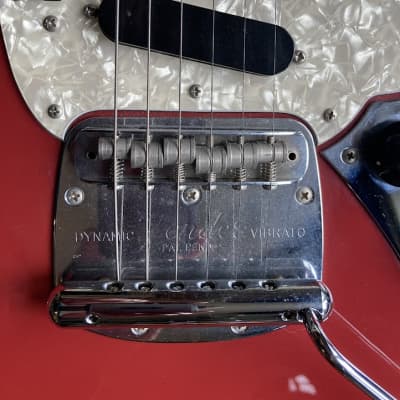 Fender Japan MG-65 Mustang 1965 reissue model Dakota Red Made In Japan 2007. Near Mint Superb Condition - Very Little use. image 5