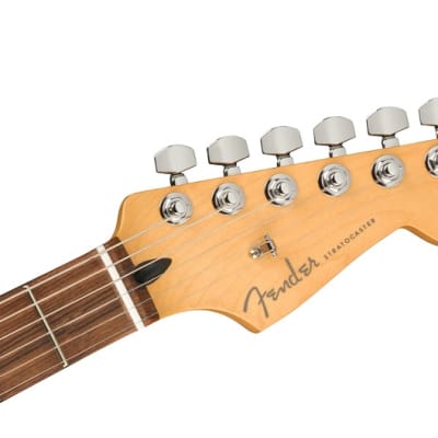 Fender Player Plus Stratocaster HSS Electric Guitar Pau Ferro Fingerboard, Belair Blue image 13