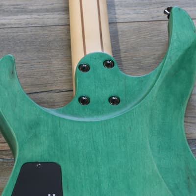 Unplayed! Caparison Dellinger II FX-AM Electric Guitar Dark Green Matt + OSSC image 18