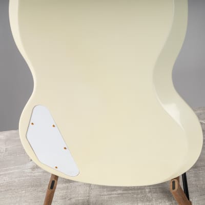 Gibson 1963 Les Paul SG Custom Reissue with Maestro Vibrola, Classic white | Demo image 10