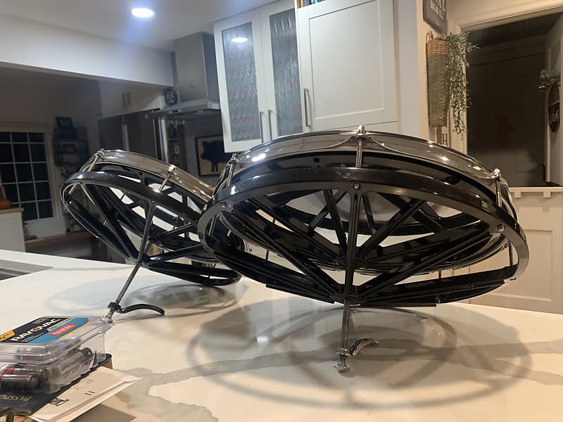 Big roto toms 14” and 16” Black Reverb