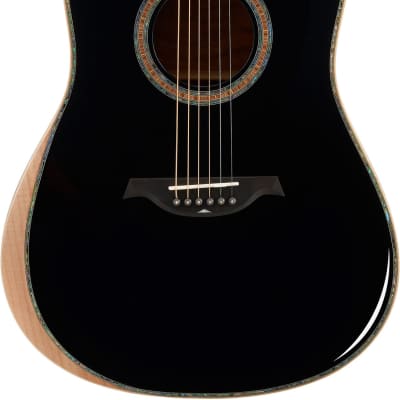 B.C. Rich Prophecy Series Acoustic Cutaway Acoustic-electric Guitar - Black (BCRACBkd1) for sale