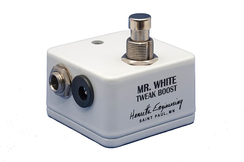 ギター HenrettaEngineering Mr.White Tweak Boost Henretta Engineering - Mr. White Tweak Boost – LEP INTERNATIONAL