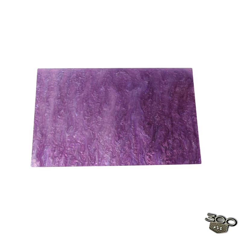 Purple Shell 1 Ply Blank Guitar - Bass Pickguard 430 X 290 X 2,3 mm image 1