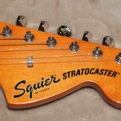 Squier Classic Vibe '70s Stratocaster HSS with Laurel Fretboard 2019  Walnut Excellent Condition! Upgrades and price increase coming soon! image 7