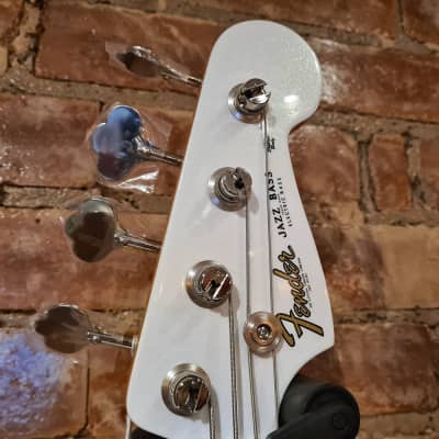 Fender Jazz Bass Bass Guitar Arctic Pearl | 60th Anniversary | SP22964 | Sherwood Phoenix image 6