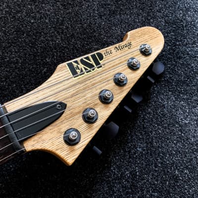 ESP Custom Guitars The Mirage 1998 Natural - EXCELLENT condition + CASE image 11