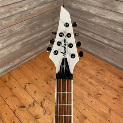 Jackson Chris Broderick Pro Series SL 7 string Guitar Snow White (0419) image 5