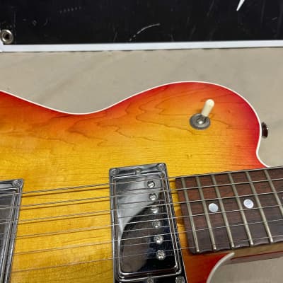 James Tyler Mongoose Special Semi-Hollow Body Singlecut Guitar with Case 2011 Faded Cherry Sunburst image 7