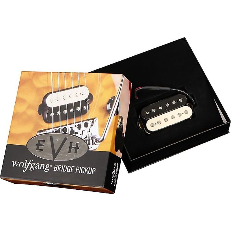 Fender EVH Wolfgang Bridge Humbucker Pickups in White and Black image 1