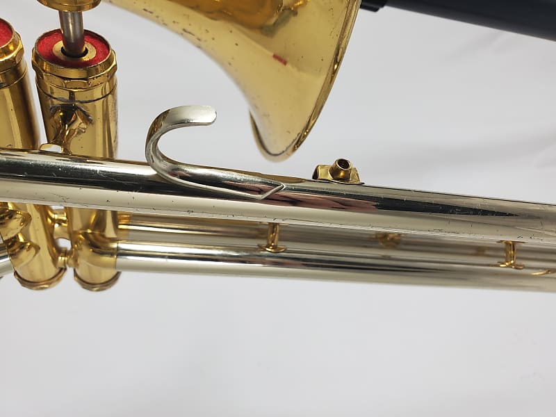 Getzen Valve Trombone  Lacquered Brass image 1