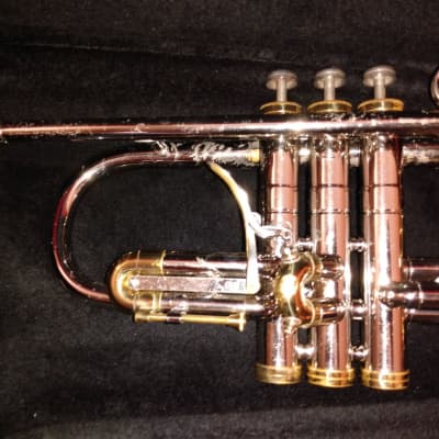 CONN CONSTELLATION 38B TRUMPET MID-90'S - Nickleplated image 6