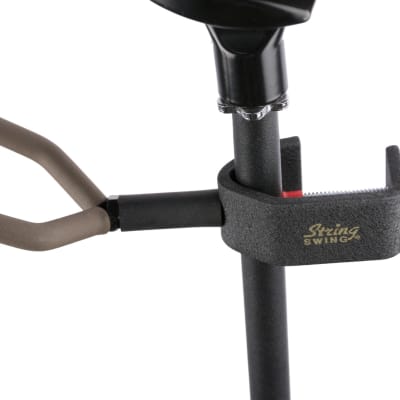 String Swing CC04K Stage Music Stand or Mic Stand Guitar Hanger 3 Pack Unopened Black Reverb