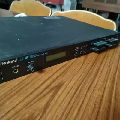 Roland U-110 PCM Sound Module 1988 - 80's Synth. With 4 expansion cards.