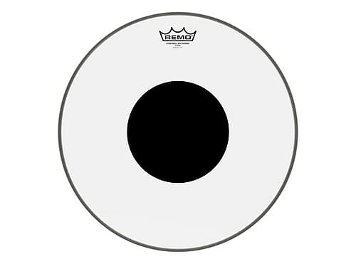 Remo Controlled Sound Clear Black Dot Drumhead - Top Black Dot - 16"(New) image 1