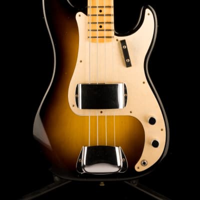 Fender Custom Shop '57 Precision Bass Journeyman Relic Wide-Fade 2 Tone Sunburst image 2