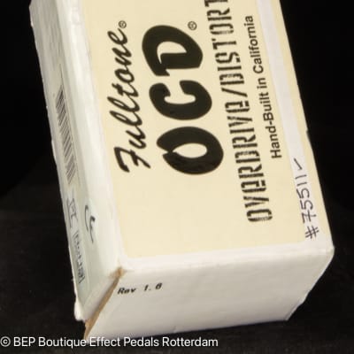 Fulltone OCD V1 Series 6 Obsessive Compulsive Drive 2012 s/n 75511 USA image 11