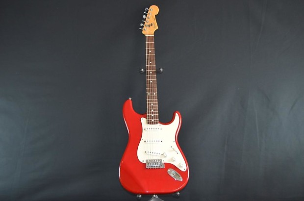 Fortmadisonguitars special Fender E series strat made in Japan  1990's Tokai Red imagen 1