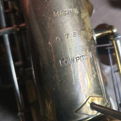 Martin Alto Imperial Handcraft 1932 - Golden image 11