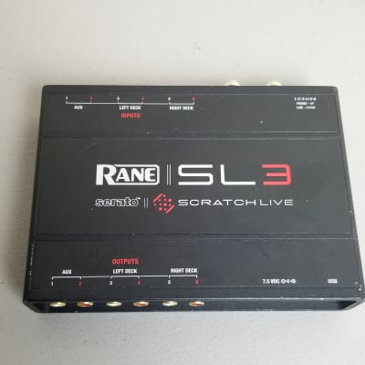 Rane SL3 Serato Scratch Live Professional DJ USB Audio Interface w 