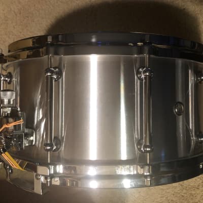 Pearl Philharmonic Cast Aluminum snare 14 x 6.5 Free Shipping image 6