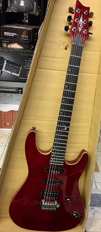 VGS Stage Two PRO Black Cherry mit Seymour Duncan Pickups image 1