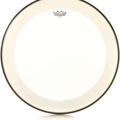 Remo Powerstroke P4 Clear Bass Drumhead - 22 inch - with Impact Patch image 1