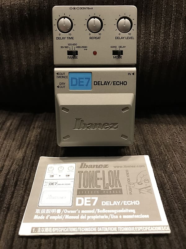 Ibanez DE7 Delay/Echo Tone Lok Series Pedal