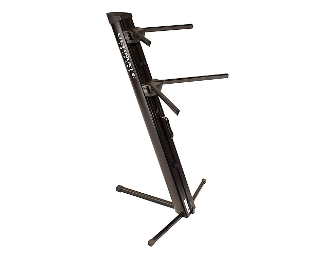 Ultimate Support AX-48 Pro Plus Apex Series Two-Tier Column Keyboard Stand image 1