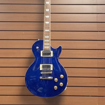 Epiphone Les Paul Ultra-III Electric Guitar Midnight Sapphire ProBukcer 2 3