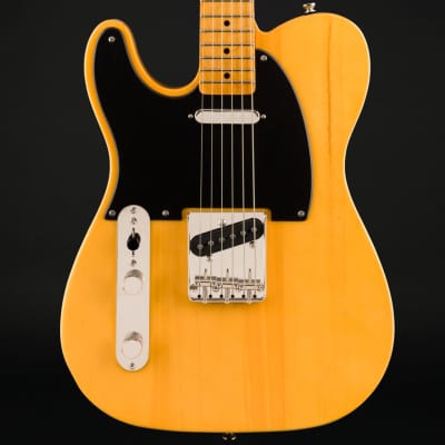Squier Classic Vibe '50s Telecaster Left-Handed, Maple Fingerboard in Butterscotch Blonde image 1