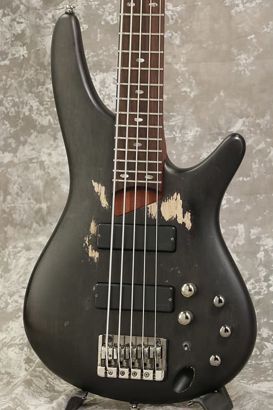 Ibanez SR505 ブラック Used Ibanez SR505 5 String Black Electric Bass Guitar Black