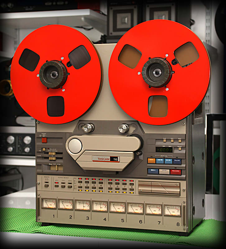 TASCAM 58 1/4 8-Track Reel to Reel Tape Recorder