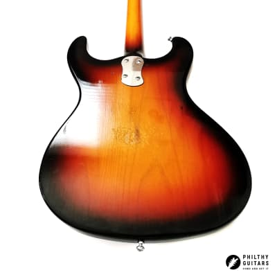 Mosrite The Ventures Model Mark 1 electric guitar from 1978 in Sunburst image 23