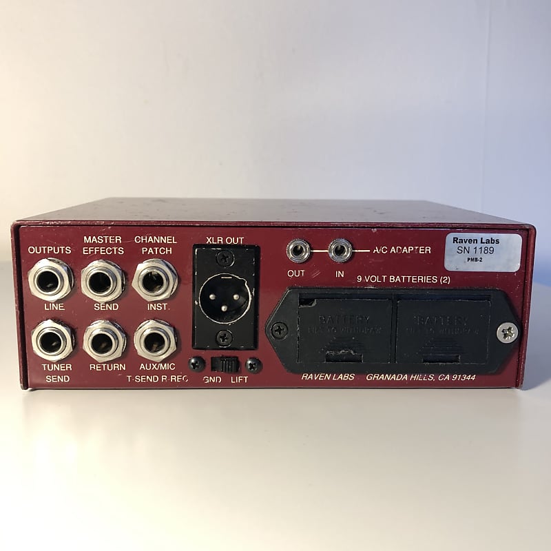 Raven Labs PMB II (Professional Master Blender preamp/DI)