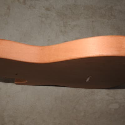 52 Style 1 Piece Honduran Mahogany Telecaster Body Unfinished with Standard Routes image 6