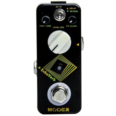 Mooer EchoVerb Digital Delay and Reverb Pedal image 1